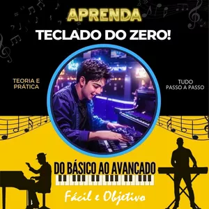 CURSO DE TECLADO COMPLETO E DIFERENCIADO
