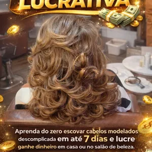 Imagem do curso Escova modelada lucrativa
