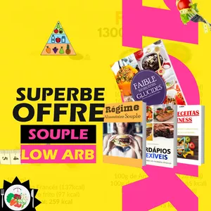 Image de couverture pour le Ebook Projet flexible et à faible teneur en glucides !