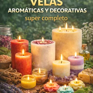 Imagen de portada para Ebook APRENDE A HACER VELAS PERFECTAS DESDE CERO