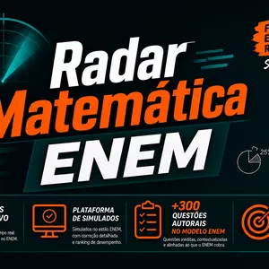 Imagem do curso RADAR MATEMÁTICA ENEM