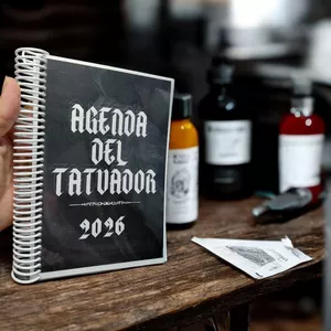 Imagen de portada para Ebook Agenda 2026 para tatuadores