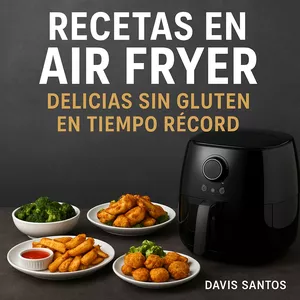 Imagen de portada para Ebook Recetas en Air Fryer: Delicias Sin Gluten en Tiempo Récord