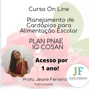 Imagem de capa para o Curso online Curso de Planejamento de Cardápios para Alimentação Escolar- PLAN PNAE e IQ COSAN