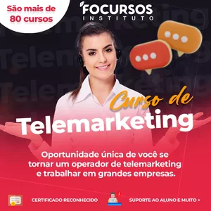 Imagem do curso Curso De Telemarketing 
