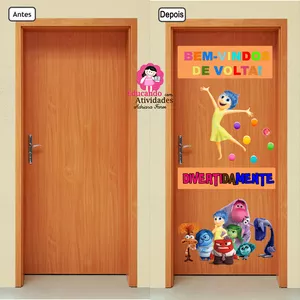 Imagem de capa para o Ebook DECORAÇÃO DE PORTA DIVERTIDA MENTE