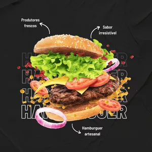 Imagem de capa para o Curso online Pack para Hamburgueria