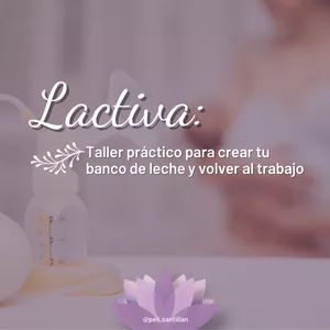 Imagen de portada para Curso online Lactiva: Taller práctico para crear tu banco de leche y volver al trabajo