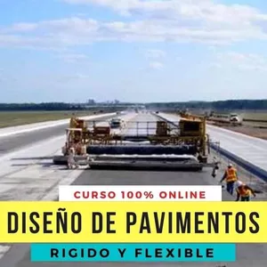 Imagen de portada para Curso online  PAVIMENTOS RIGIDOS Y FLEXIBLES