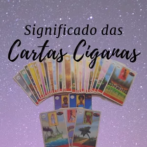 Imagem de capa para o Ebook Significado das Cartas Ciganas