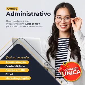 Imagem de capa para o Curso online Combo Administrativo