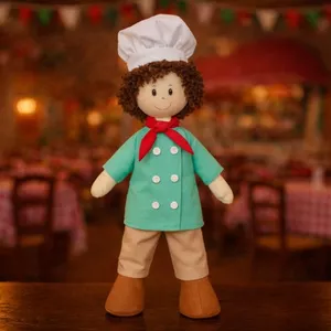 Imagem de capa para o Curso online Moldes e Vídeo Aula Boneco Benjamin