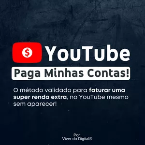 Imagem do curso Curso de YouTube - Método YouTube Paga Minhas Contas