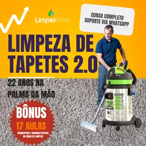 Imagem do curso Curso de limpeza de tapetes 2.0