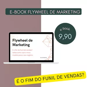 Imagem de capa para o Ebook Flywheel de Marketing e a nova forma de produzir conteúdo
