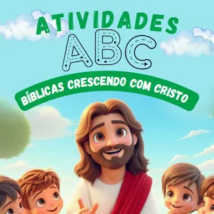 Imagem de capa para o Ebook Atividades Bíblicas - para aprender brincando