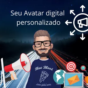 Imagem de capa para o Curso online Seu Avatar virtual Personalizado 