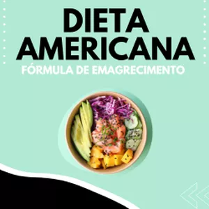 Imagem de capa para o Ebook Dieta Americana - Fórmula De Emagrecimento 