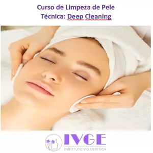 Imagem de capa para o Ebook Curso Limpeza de Pele  - Técnica Deep Cleaning - Guia definitivo com metodologia inovadora que ira tornar você uma referencia em Limpeza de Pele