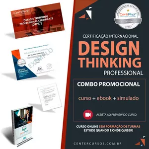 Imagem de DESIGN THINKING PROFESSIONAL (curso oficial CertiProf) criado por Alex Borges na hotmart
