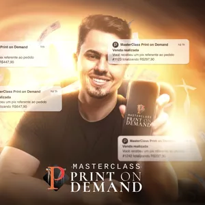 Imagem de capa para o Curso online MasterClass Print on Demand