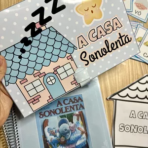 Imagem de capa para o Ebook SEQUÊNCIA A CASA SONOLENTA (ARQUIVO PEDAGÓGICO DIGITAL)