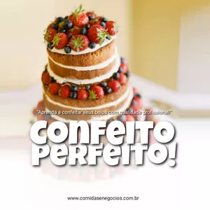 Imagem de capa para o Ebook CONFEITO PERFEITO!
