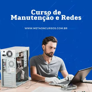 Imagem do curso Manutenção de Computadores e Redes