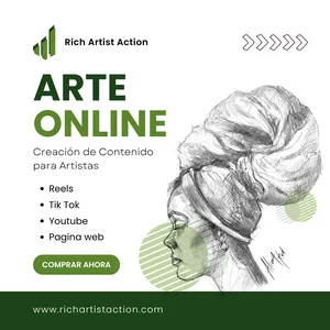 Imagen de portada para Curso online Arte y Estrategia: Creación de Contenido para Artistas