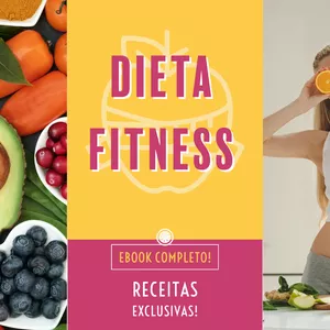 Imagem de capa para o Ebook Dieta Fitness