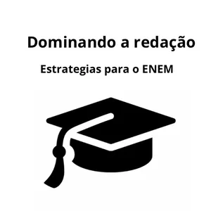 Imagem de capa para o Ebook DOMINANDO A REDAÇÃO Estratégias para o ENEM