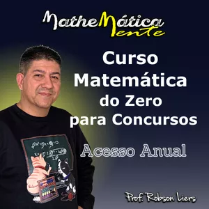 Imagem do curso MATEMÁTICA DO ZERO PARA CONCURSOS (ANUAL)- 𝑷𝒓𝒐𝒇 𝑹𝒐𝒃𝒔𝒐𝒏 𝑳𝒊𝒆𝒓𝒔 