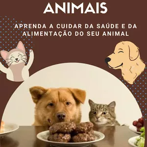 Imagem de capa para o Ebook alimentaçao saldavel para animais