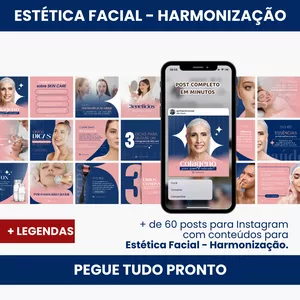 Imagem do curso PACK ESTÉTICA FACIAL - HARMONIZAÇÃO