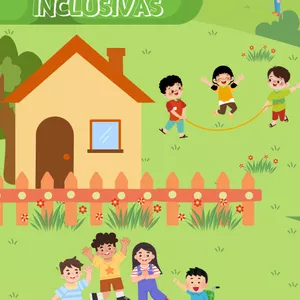 Imagem de capa para o Ebook Brincadeiras Antigas Inclusivas