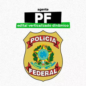 Imagem de capa para o Ebook Edital Verticalizado Dinâmico PF Agente 2025