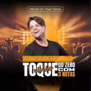 Imagem de capa para o Curso online Método V3 - Tocando Violão do Zero com 3 Notas