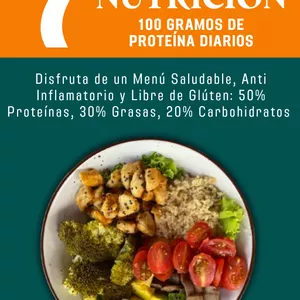 Imagen de portada para Ebook Menú Saludable de 7 Días: Guía Antiinflamatoria Alta en Proteína para Transformar tu Cuerpo