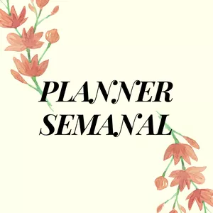Imagem de capa para o Ebook Planner Semanal 