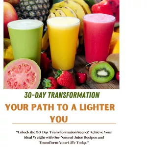 Cover image for Ebook "30-Day Transformation: Your Path to a Lighter You"