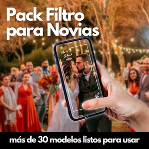 Imagen de portada para Curso online Pack Filtro para Novias Instagram