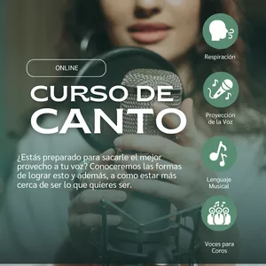 Imagen de portada para Ebook curso de canto