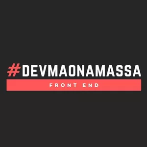 Imagem de capa para o Curso online Front-End Mão na Massa