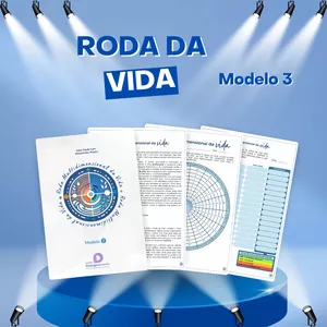 Imagem de capa para o Ebook Roda da Vida - Modelo III