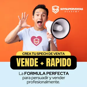 Imagen de portada para Curso online Plantilla Tu Spech de Venta