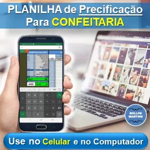Planilha de Precificação para CONFEITARIA Lucrativa