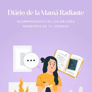 Imagen de portada para Ebook Diario de la Mamá Radiante