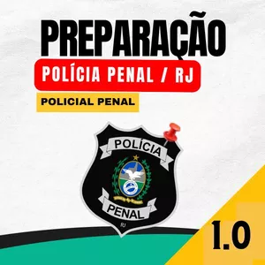 Imagem de capa para o Curso online Preparação 1.0 - Polícia Penal Rio de Janeiro PP/RJ (SEAP)