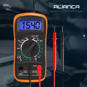 Imagem de capa para o Curso online Diagnostico automotivo com o uso do Multímetro.