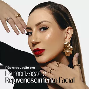 Imagem de capa para o Curso online Pós-Graduação em Harmonização e Rejuvenescimento Facial []